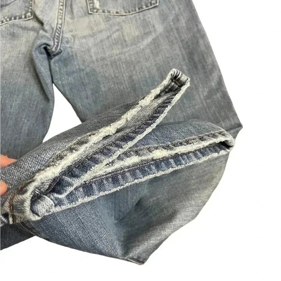 Abercrombie and Fitch Light Wash Bootcut Mid Rise Jeans Women’s size 10S - Picture 8 of 14